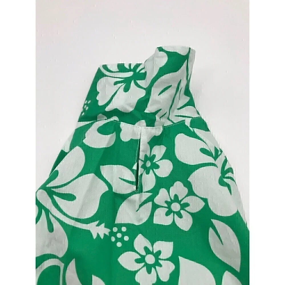 Hawaii Hangover Dog Aloha Shirt in Vintage Luau Green size Small